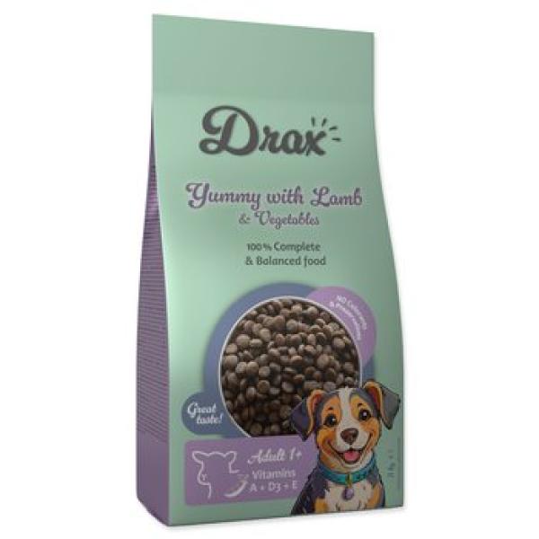 Krmivo Drax Adult s jehněčím masem a zeleninou 3kg (obrázek 4)