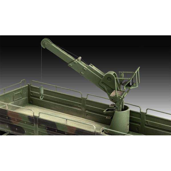 Plastikový ModelKit vojenský 03367 - MAN 10t milgl 8x8 Truck (1:35) (obrázek 5)