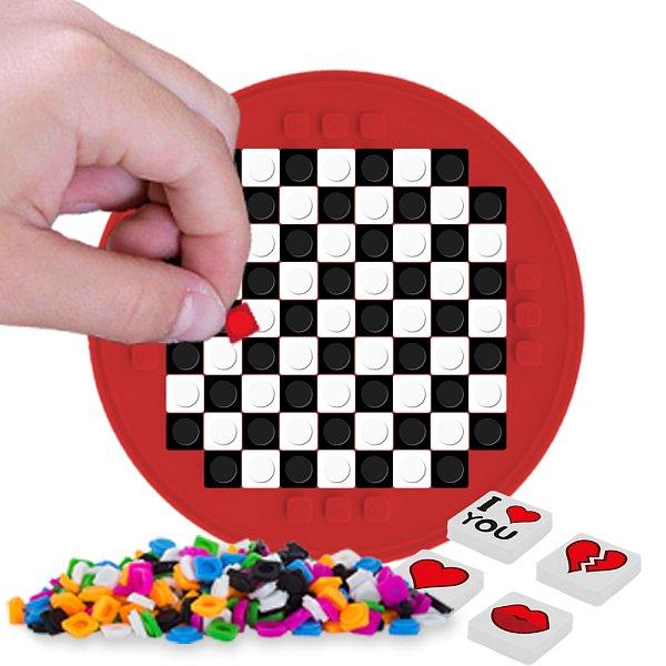 PIXIE CREW mozaikový panel ČERVENÝ kruh