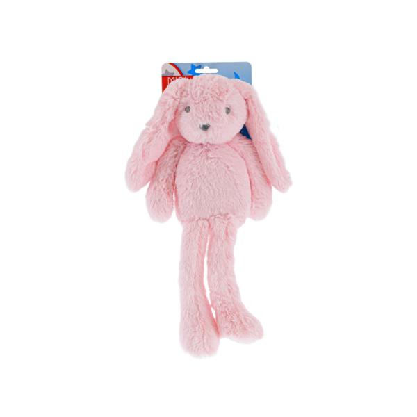 Mini Club zajíček plyšový růžový 30cm dlouhé nohy (obrázek 3)