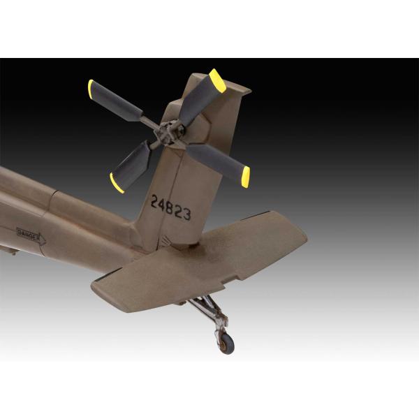 ModelSet vrtulník 63824 - AH-64A Apache (1:72) (obrázek 6)