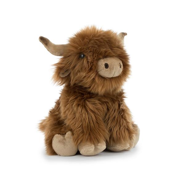 WILD LIFE Kráva highlandská realistická plyšová hračka 28cm