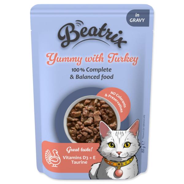 Bustina Beatrix Adulto con tacchino 85g