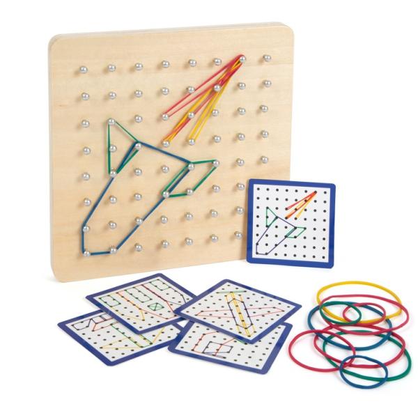 Small Foot Dřevěná deska Geoboard