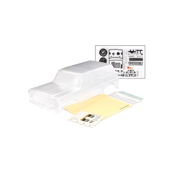 Traxxas carrozzeria Ford Bronco 1979 trasparente (per #8072X)