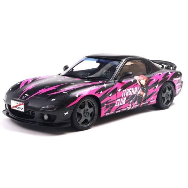 1:18 MAZDA RX7 FD3RS SOLIDO WORKS ITASHA CLUB RŮŽOVÁ