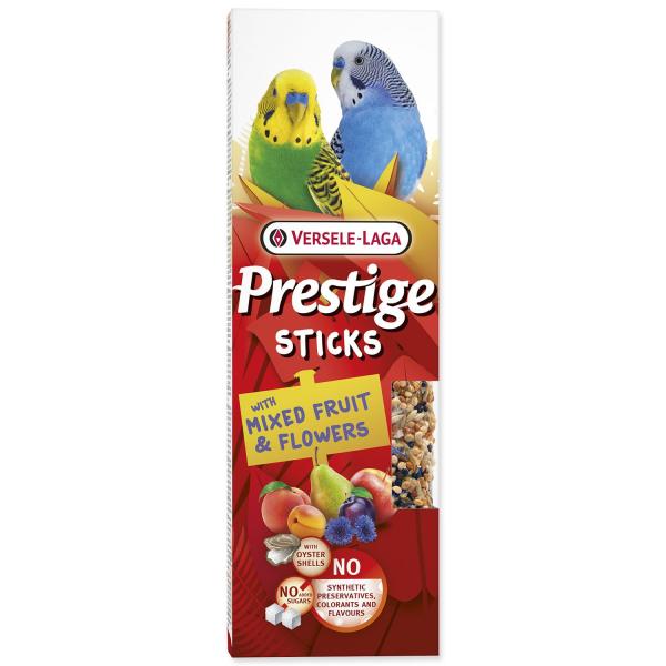 Bastoncini Versele-Laga Prestige piccolo pappagallo mix di frutta e fiori 60g 2pz