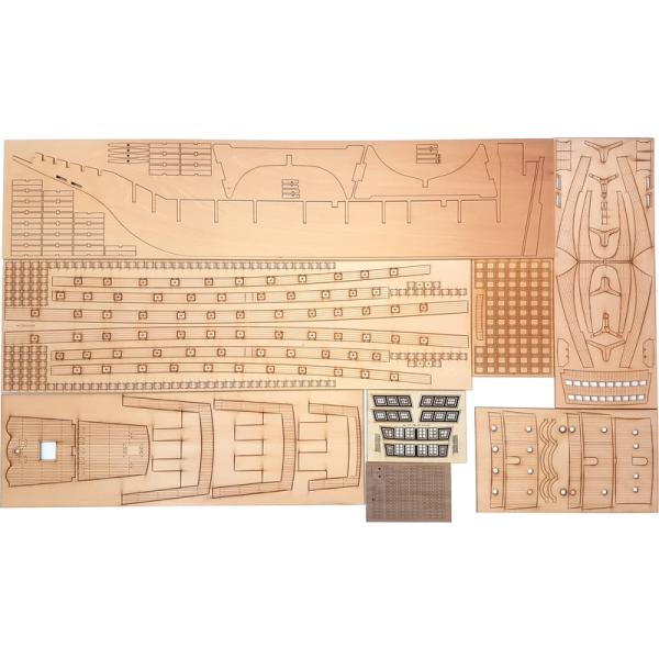 Mantua Model Sovereign of the Seas 1:78 kit (obrázek 6)