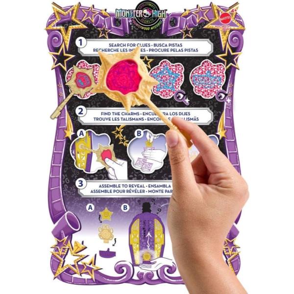 Mattel Monster High Skulltimate secrets Clawdeen Wolf, skříň a příslušenství, 19 prvků (obrázek 4)