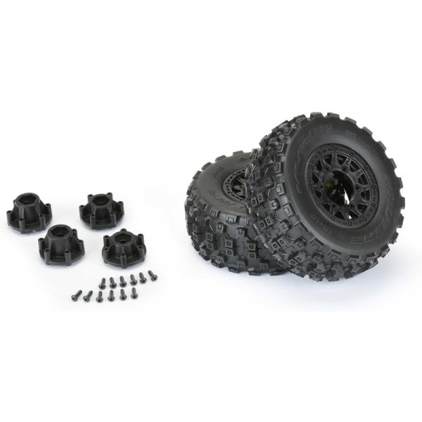 Pro-Line kolo 2.2/3.0", pneu Badlands MX M2, disk Raid H12 černý (2) (obrázek 3)