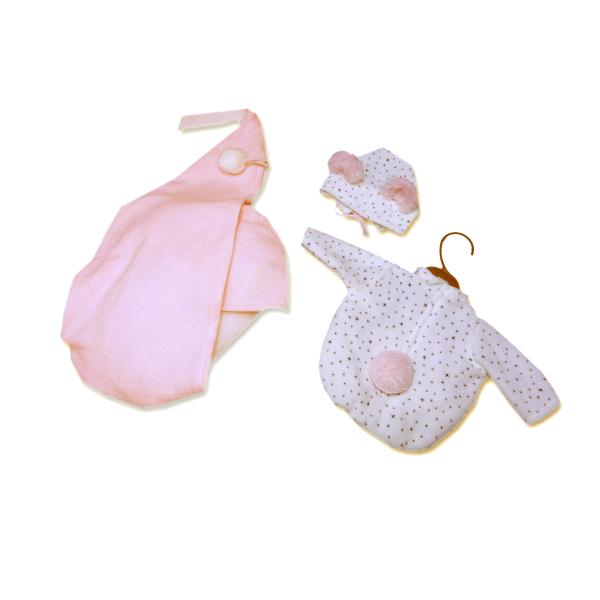 Llorens M635-66 oblečení pro panenku NEW BORN velikosti 35-36 cm