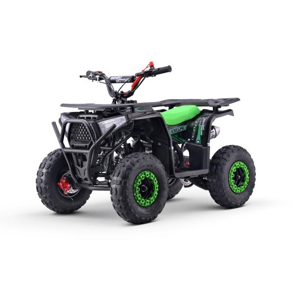 Benzínová čtyřkolka pro děti Beneo Motors Escape zelená – 49cm3