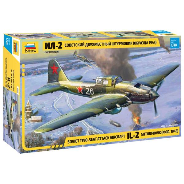 Model Kit letadlo 4826 - IL-2 Stormovik mod.1943 (1:48)