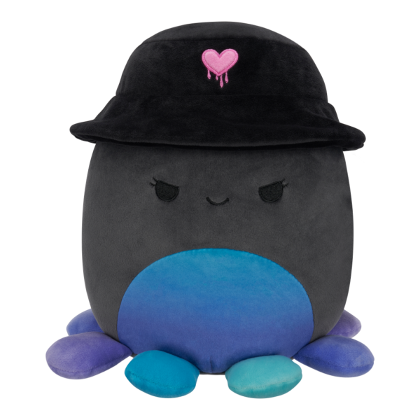 SQUISHMALLOWS Pulpo con sombrero - Yoko, 13 cm
