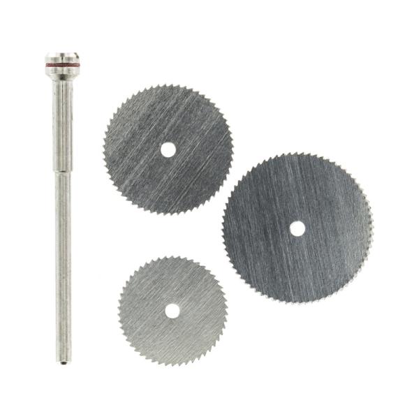 Rotacraft pílové kotúče (sada 3ks) so stopkovým unášačom