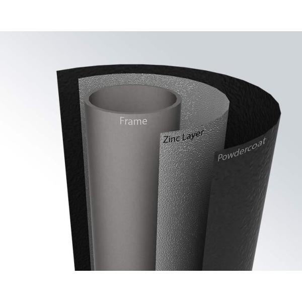 BERG Champion 330 Grey + ochranná síť Deluxe (obrázek 3)