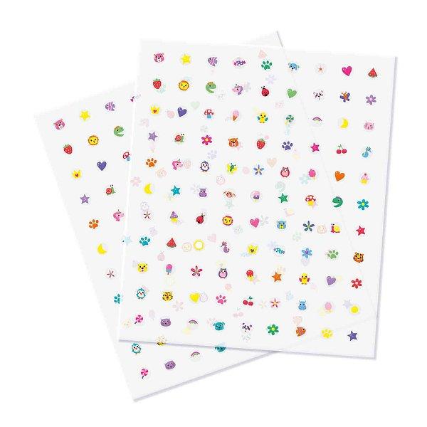 Nálepky na nehty, 198 ks