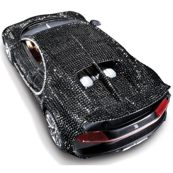 Bburago 1:18 Limited Bugatti Chiron Swarowski Crystal version (obrázek 6)