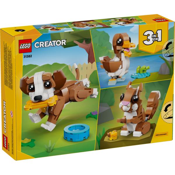 LEGO® Creator 3 v 1 31382 Roztomilá zvířátka: Hravé štěňátko (obrázek 9)