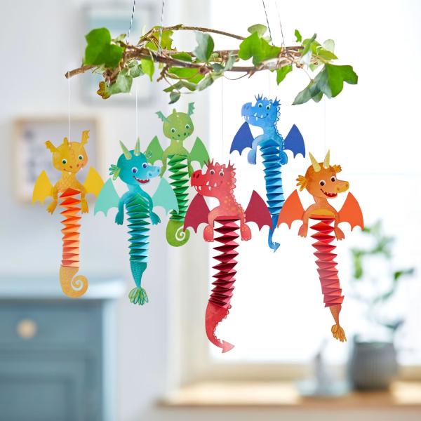 Haba Kreativní sada Skládání z papíru Ohniví draci