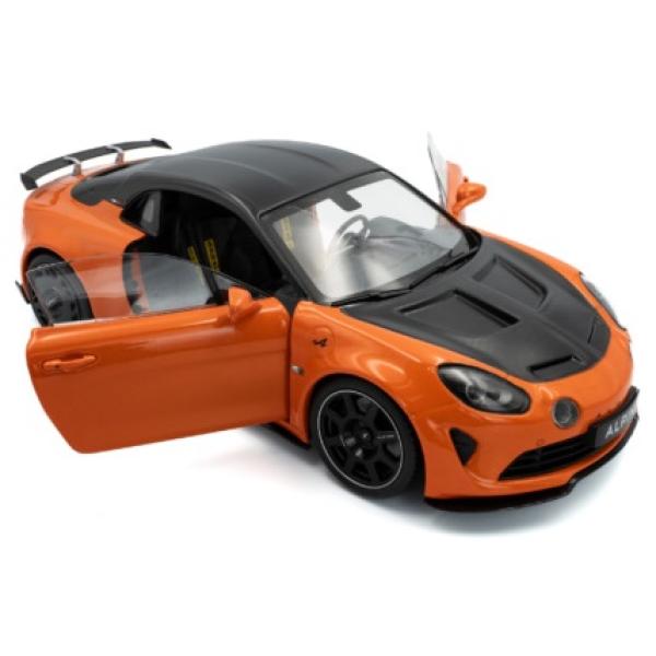 1:18 ALPINE A110 RADIKÁLNÍ ORANŽOVÁ KOBALT 2024 - SOLIDO