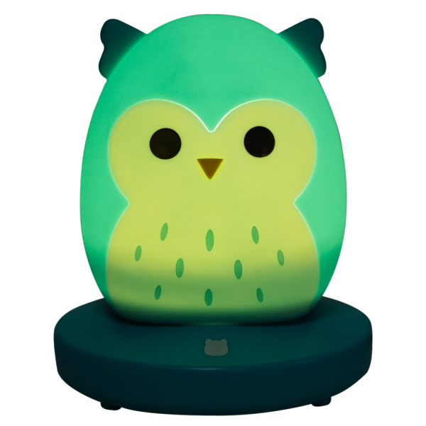 Squishmallows FIZZ Dekorativní osvětlení – Sova Winston