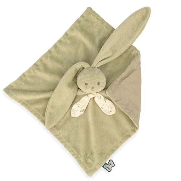 Kaloo Lapinoo Plyšový mazlíček pro miminko Zajíček s dlouhými ušima zelený 30 cm (obrázek 3)