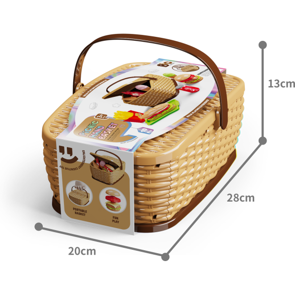 Dětský piknikový košík – Burger set