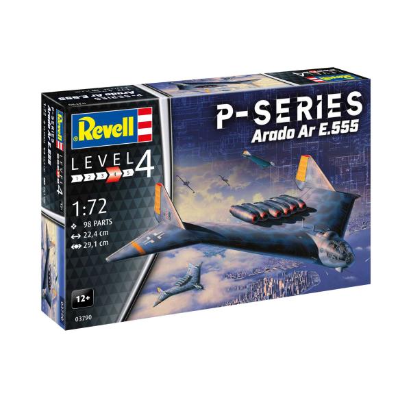 Plastic ModelKit letadlo 03790 - P-Series - AR555 (1:72)