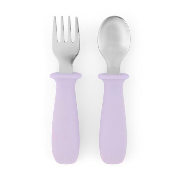SKIP HOP Lžička a vidlička Besties Squad Purple, 12m+