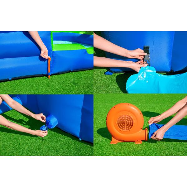 Bestway 53408 Turbo Splash Mega Vodní Park, 365 x 320 x 270 cm (obrázek 8)