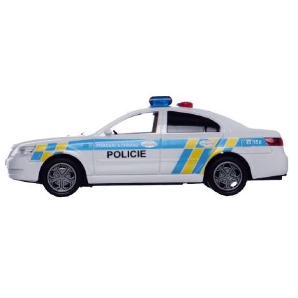 Auto policie plast na baterie se zvukem se světlem na setrvačník (obrázek 3)