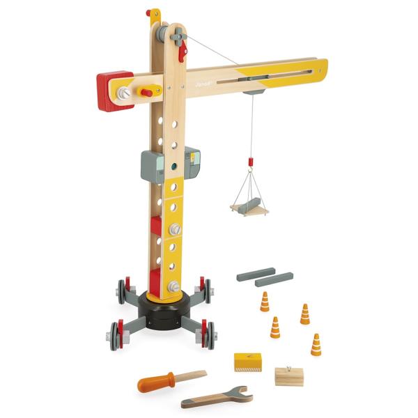 Janod DřEvěNý JeřáB Bolid-image