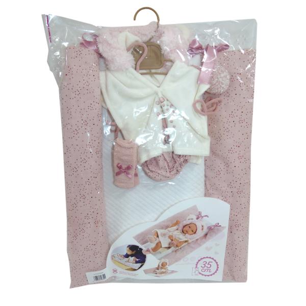 Llorens M635-44 oblečení pro miminko NEW BORN velikost 35-36 cm