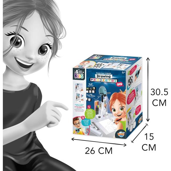 Projektor pro kreslení podle šablon (obrázek 4)