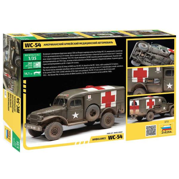 Model Kit military 3711 – Dodge WC-54 Ambulance (1:35)
