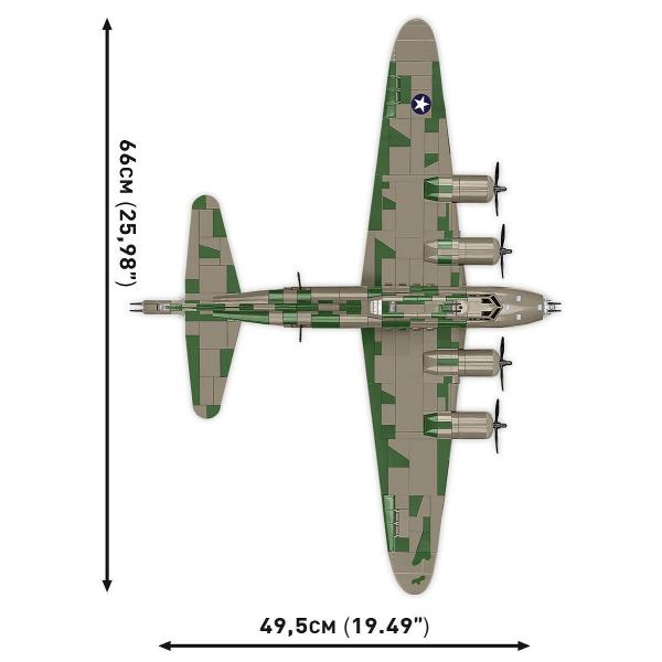 Cobi II WW Boeing B-17F Flying Fortress, 1:48, 1371 k, 2 f EXECUTIVE EDITION (obrázek 6)