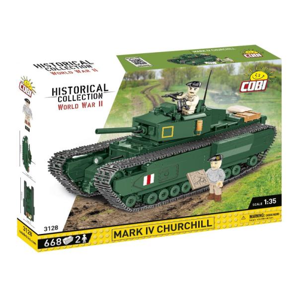 Cobi II WW Mark IV Churchill, 1:35, 668 k, 2 f