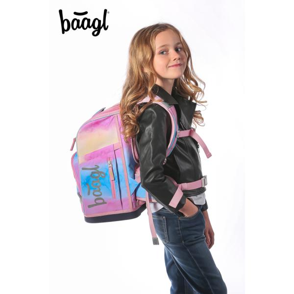 BAAGL SADA 3 Zippy Plus Rainbow Unicorn: aktovka, penál, sáček (obrázek 10)