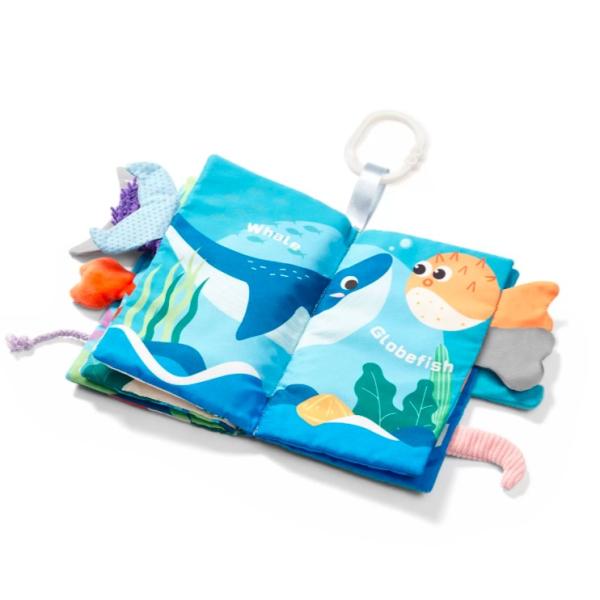 BABYONO Knížka ke hraní Go to the ocean (obrázek 3)