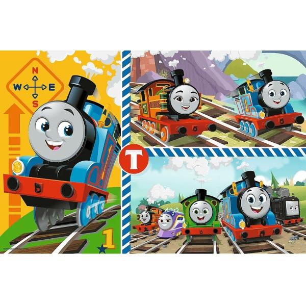 Trefl Puzzle 15 GIANT – Tomové hry / Thomas and Friends