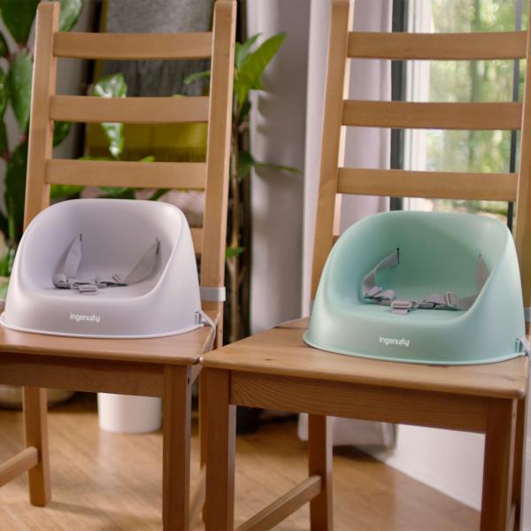 INGENUITY Podsedák na jídelní židli My Spot™ Teal 6m+, do 15kg