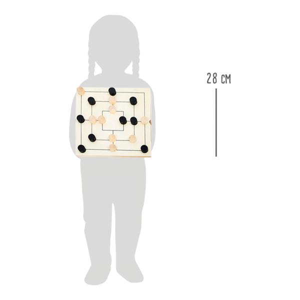 Small foot Dřevěné kompaktní šachy 3v1 (obrázek 3)