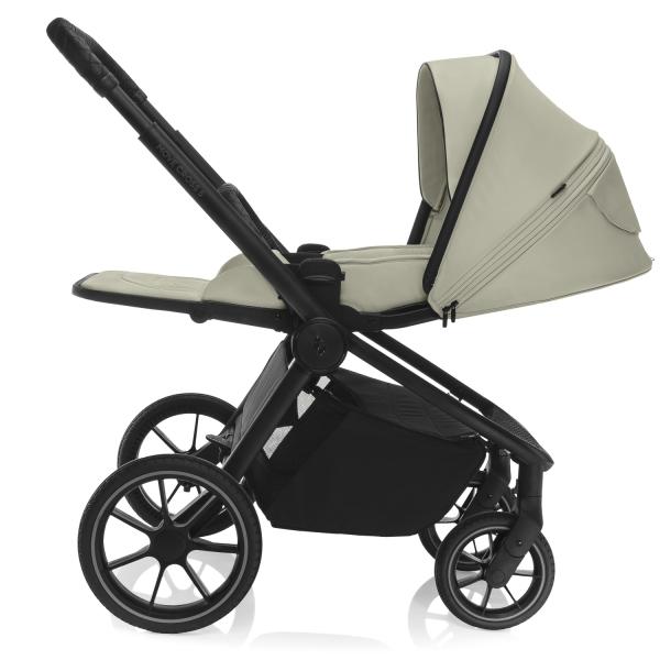 Set sportovní kočárek Move Cross 5 + hluboká korba XL 5 + adaptéry, Boss Grey (obrázek 10)