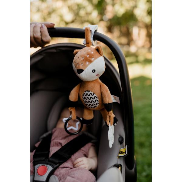 Srneček babyted natahovací plyš 30cm závěs na postýlku/kočárek (obrázek 9)