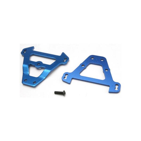 Traxxas prepážka šasi hliníková modrá (P+Z)