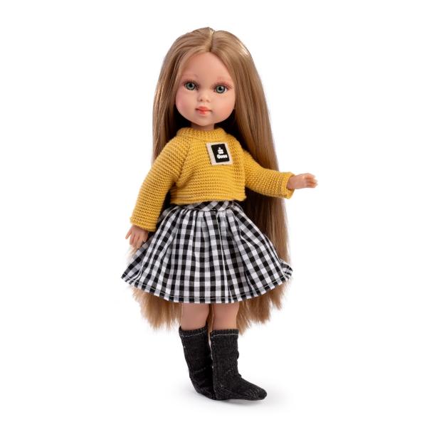 Guca 985 PENELOPE - realistická bábika s celovinylovým telom - 34 cm