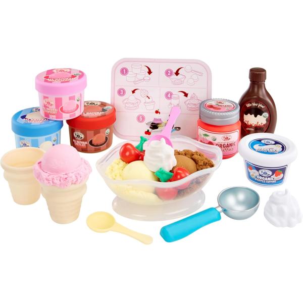 Little Tikes Creative Chefs Zmrzlinový set se 17 doplňky
