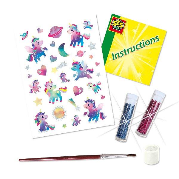 GALAXY – tetování jednorožci, 32 ks