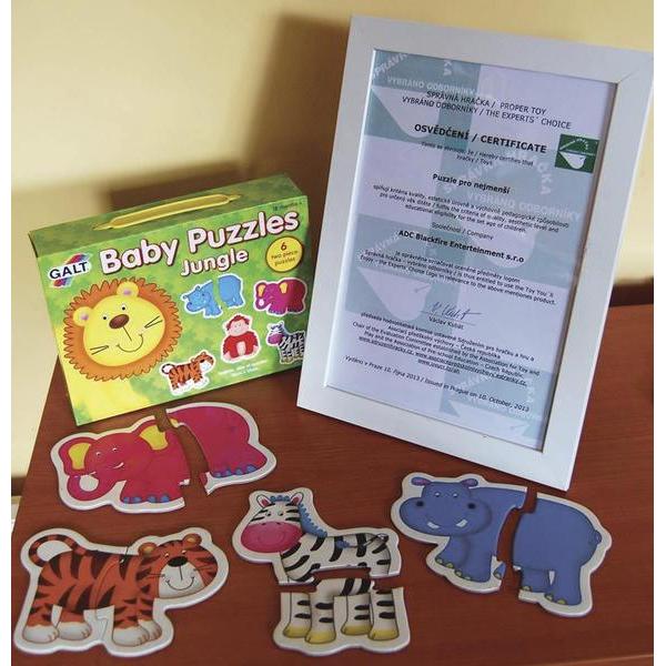 Puzzle pro nejmenší - zvířátka v džungli 2. (obrázek 5)